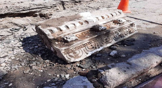 Doğalgaz çalışmasında bulunan eserin Roma Dönemine ait olduğu belirlendi
