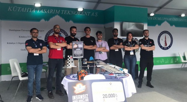 DPÜ Karanda İHA Teknofestin ilgi odağı oldu