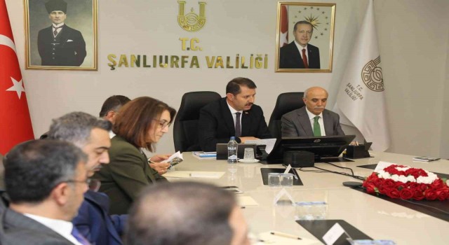 DSİnin Şanlıurfadaki yatırımları değerlendirildi