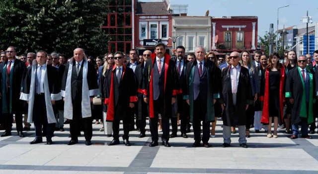 Edirnede adli yıl düzenlenen törenle başladı
