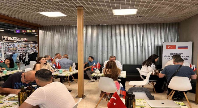 Edremit zeytin ve zeytinyağı Moskovada tanıtıldı