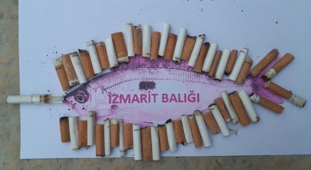 EKODOSDtan yere atılan sigara izmaritlerine karşı ilginç tepki