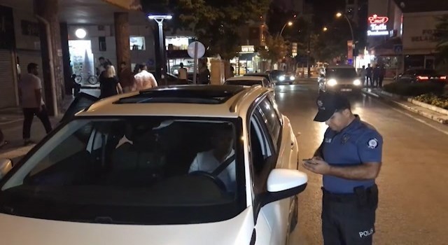 Elazığda 280 şahıs ve 65 araç sorgulandı