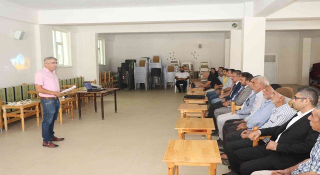 Elazığda çiftçilere ‘İklim Değişimi ve Sulama eğitimi verildi