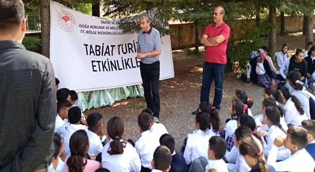 Elazığda öğrencilere yönelik tabiat eğitimi