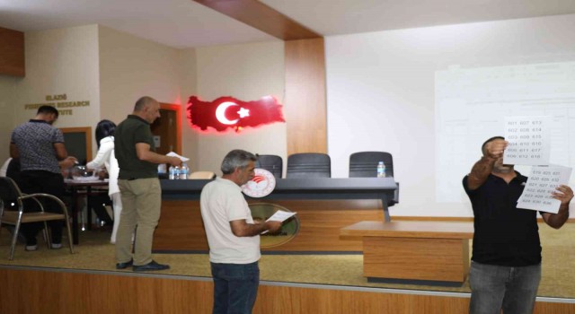 Elazığda sertifikalı tohum alacak çiftçiler kurayla belirlendi