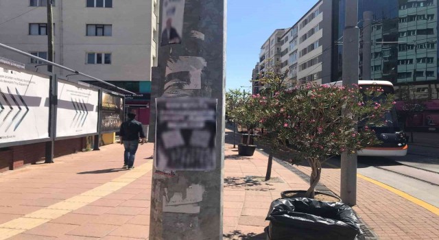 Elektrik direkleri reklam panosuna döndü