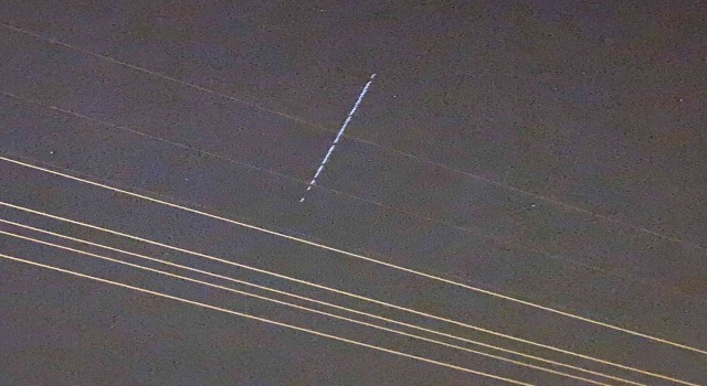 Elon Muskın Starlink uyduları Sarıkamış semalarında görüldü