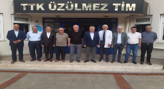 Emekli olan Günerden Üzülmeze veda ziyareti