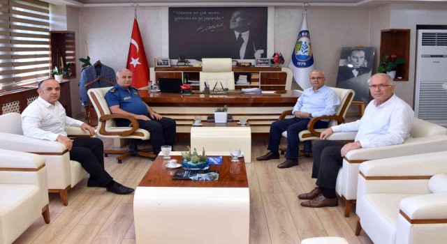 Emniyet Müdürü Doğandan Başkan Kaydaya veda ziyareti