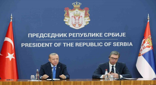 Erdoğan: "Sırbistan’da bugüne kadar 847 milyon dolar değerinde toplam 50 projeye imza attık"