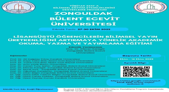 Ereğli Eğitim Fakültesine TÜBİTAK desteği