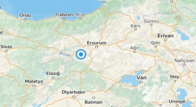 Erzincanın Tercan ilçesinde 4.4 büyüklüğünde deprem