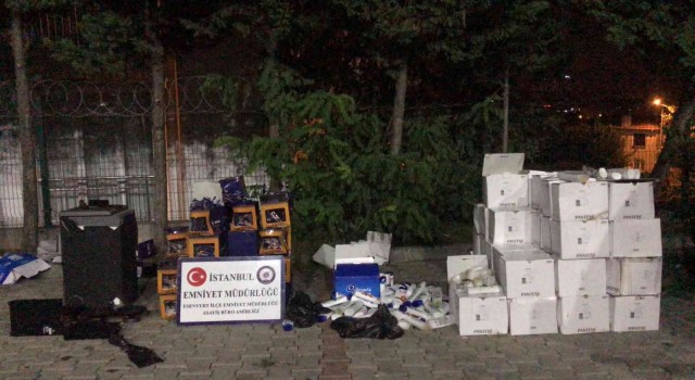 Esenyurtta oto ve iş yeri hırsızları yakayı ele verdi