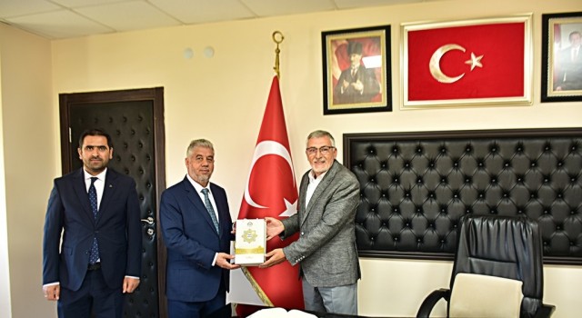 Eskişehir İl Müftüsü Gerekten Başkan Bozkurta ziyaret