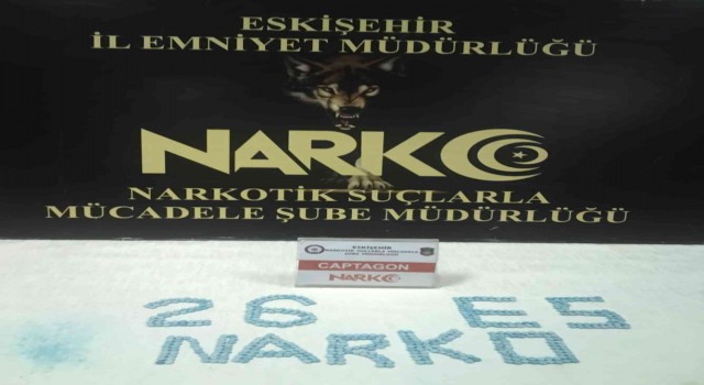 Eskişehirde 500 adet uyuşturucu hap ele geçirildi