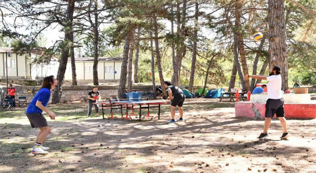 Eskişehirde Hareketlilik Haftası kamp ile başladı