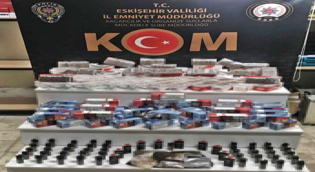 Eskişehirde kaçakçılık operasyonu: 5 gözaltı