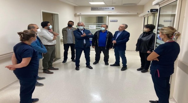 ESOGÜ Yönetiminden Hastane Acil Servis Ünitesine ziyaret