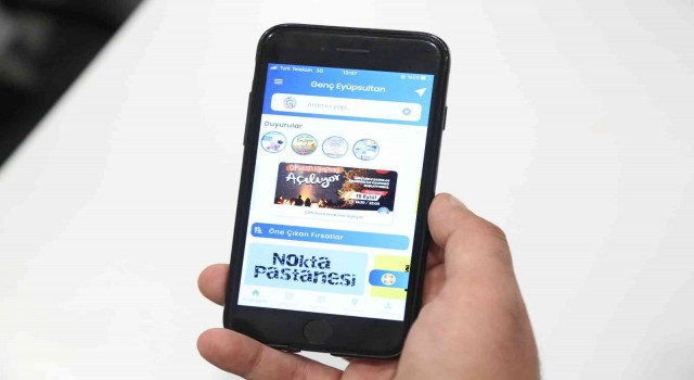 Eyüpsultanda gençlere özel mobil uygulama