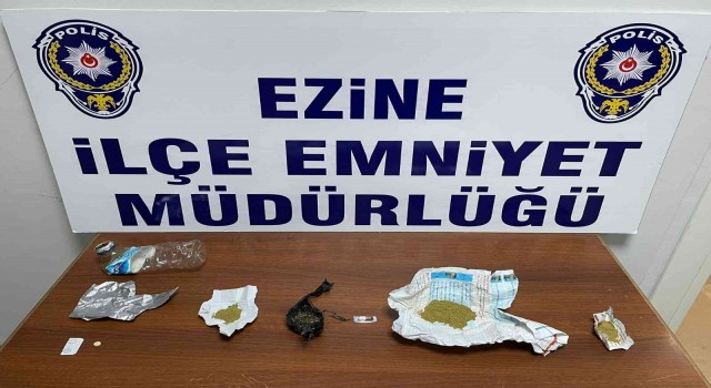 Ezinede uyuşturucu operasyonu
