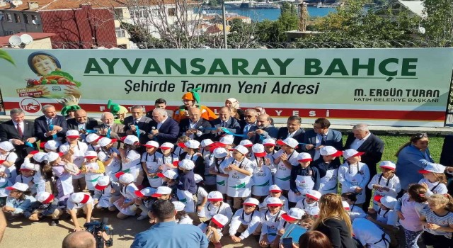 Fatihte Ayvansaray Bahçe açıldı