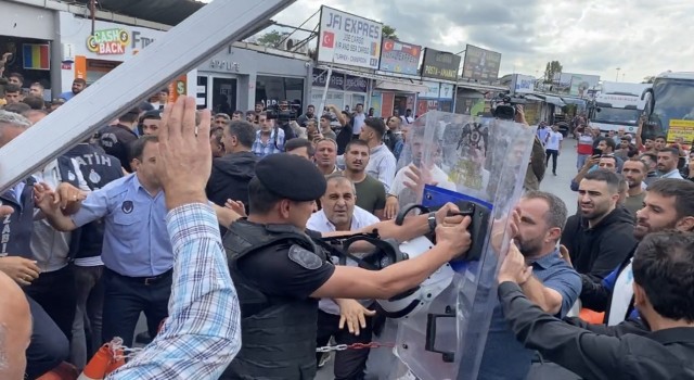 Fatihteki Avrupa Otogarında yıkım gerginliği