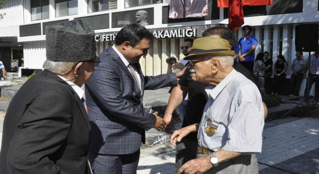Fethiyede Gaziler Günü törenle kutlandı