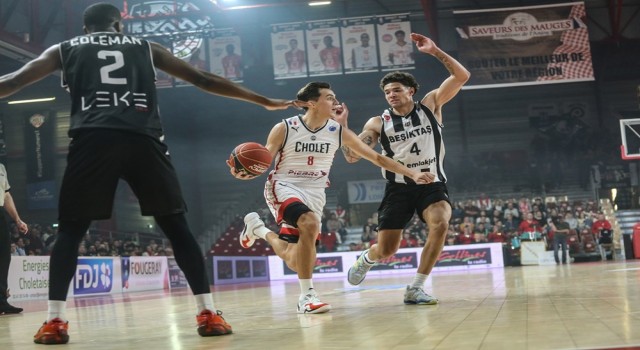 FIBA Erkekler Avrupa Kupası: Beşiktaş: 62 - Cholet Basket: 93