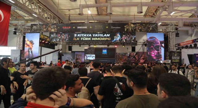 Gaming İstanbulda Rise Online standına yoğun ilgi