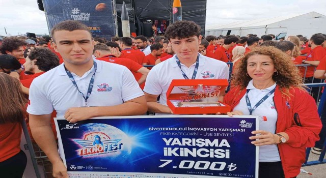 Gaziantep Kolej Vakfı Teknofest Türkiye ikincisi
