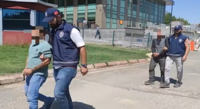 Gaziantepte 2 otomobil çalan 2 şüpheli tutuklandı