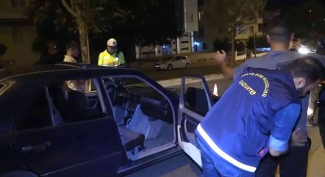 Gaziantepte 33 ekip ve 116 personel ile trafik denetimi