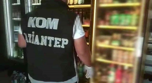 Gaziantepte kaçak alkol operasyonu