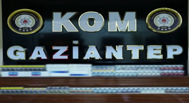 Gaziantepte kaçakçılık operasyonu: 3 gözaltı