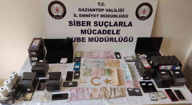 Gaziantepte kumar ve yasa dışı bahis operasyonu: 15 gözaltı
