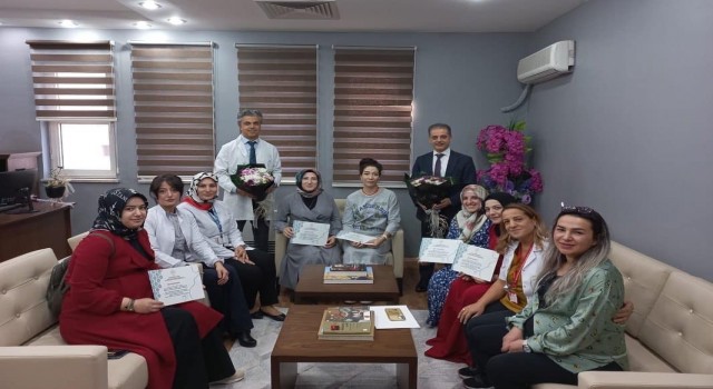 Gebe okulu mezunlarına katılım belgeleri verildi
