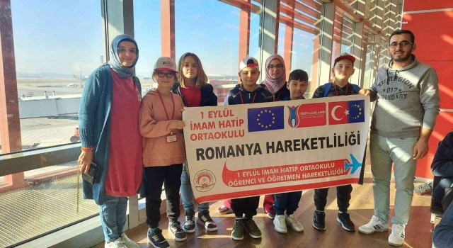 Gediz 1 Eylül İmam Hatip Ortaokulu Romanyaya gitti