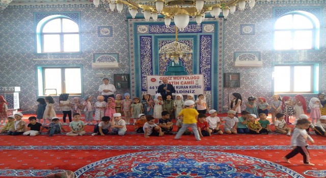 Gediz Fatih Kuran Kursunda Bed-i Besmele programı