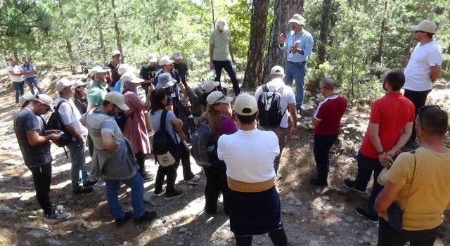 Genç araştırmacılar Kazdağlarında eğitim gördü