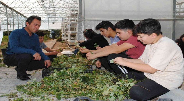 Genç mühendis adayları sahaya indi
