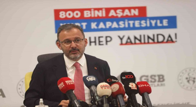 Gençlik ve Spor Bakanı Kasapoğlu: “2022- 2023 Eğitim Öğretim Dönemi için 415 bin 305 gencimiz GSB Yurtlarına başvuru yaptı”