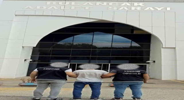 Giresunda uyuşturucu operasyonu: 1 kişi tutuklandı