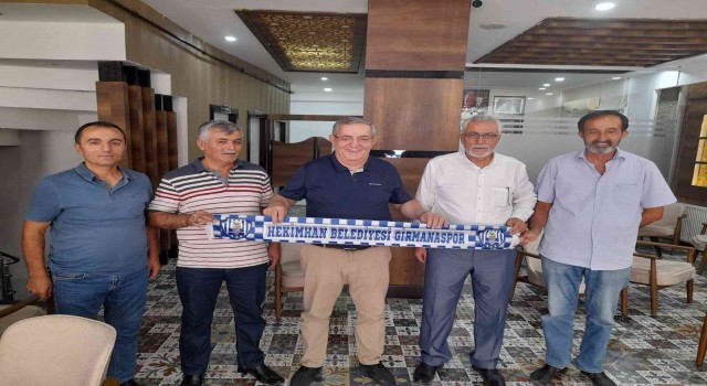 Girmanaspor yöneticileri Erdoğanı ziyaret etti