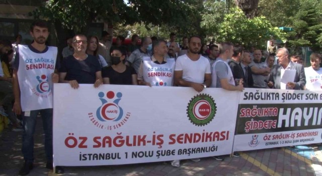 Görevi başında öldürülen güvenlik görevlisi için Kadıköyde basın açıklaması gerçekleştirildi