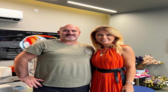 Göz bebekleri yere bakan gurbetçi İzmirde sağlığına kavuştu