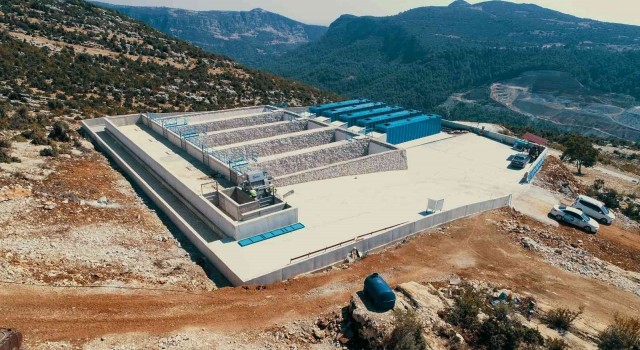 Gözne paket atıksu arıtma tesisi çalışmalarında sona gelindi