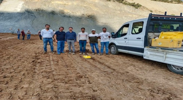 Güre Göleti inşaatı devam ediyor