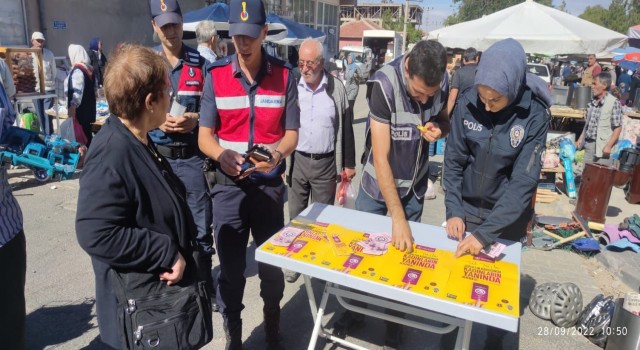 Hacıbektaşta kadınlara KADES tanıtıldı