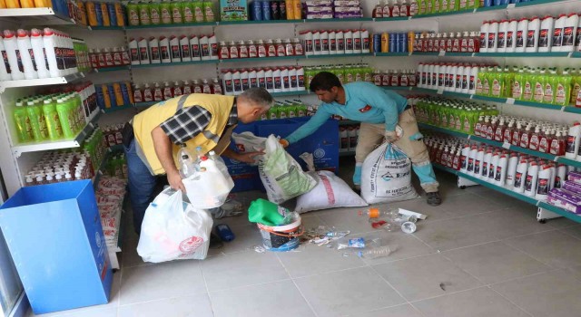 Haliliyede sıfır atık marketlerin üçüncüsü kuruldu
